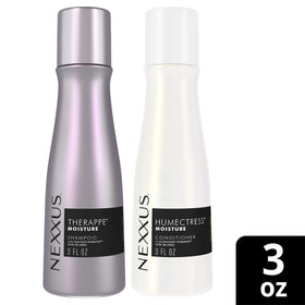 Nexxus Humectress conditioner bottle top showing easy dispensing