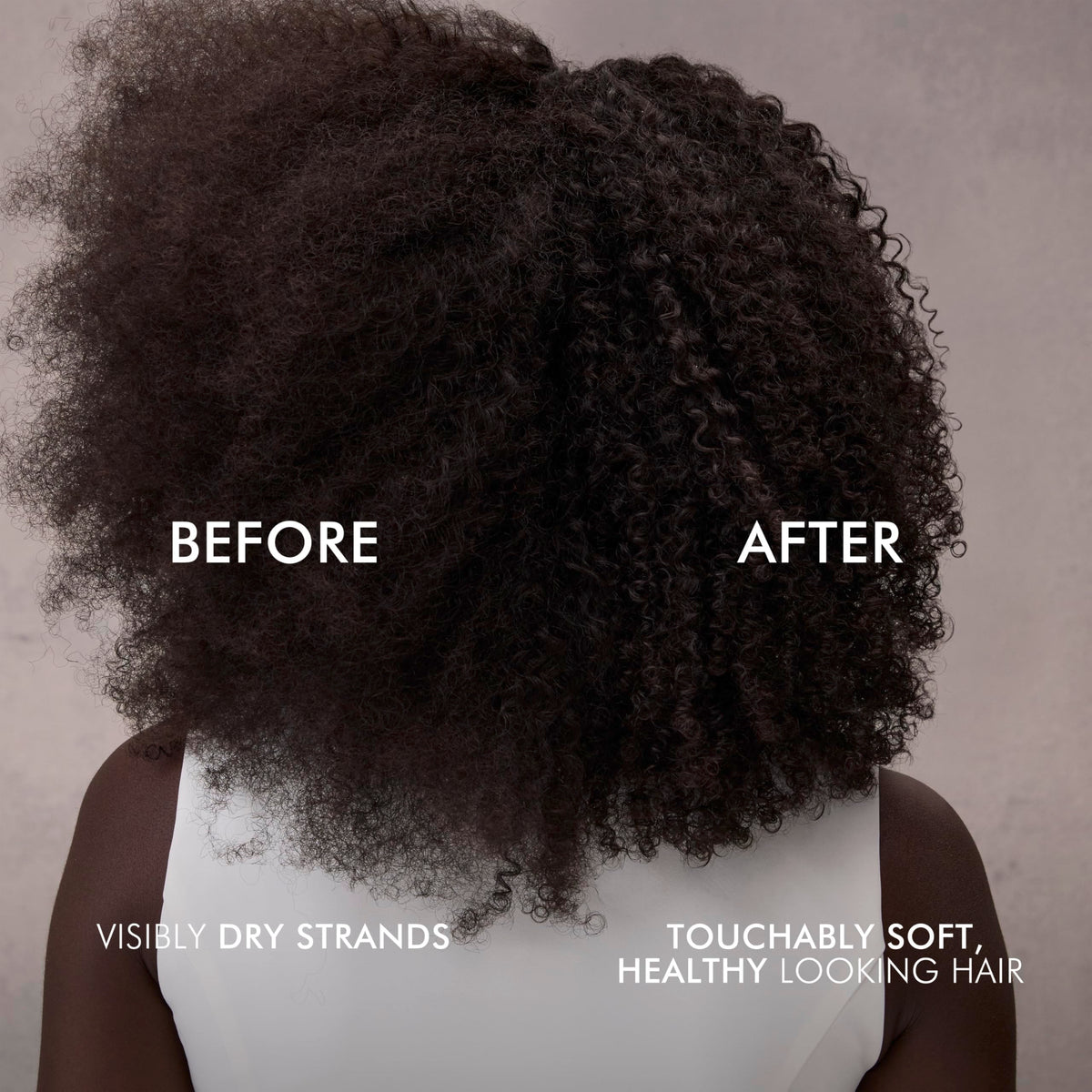 Nexxus in a salon-style setting during styling showing professional-quality results and softness