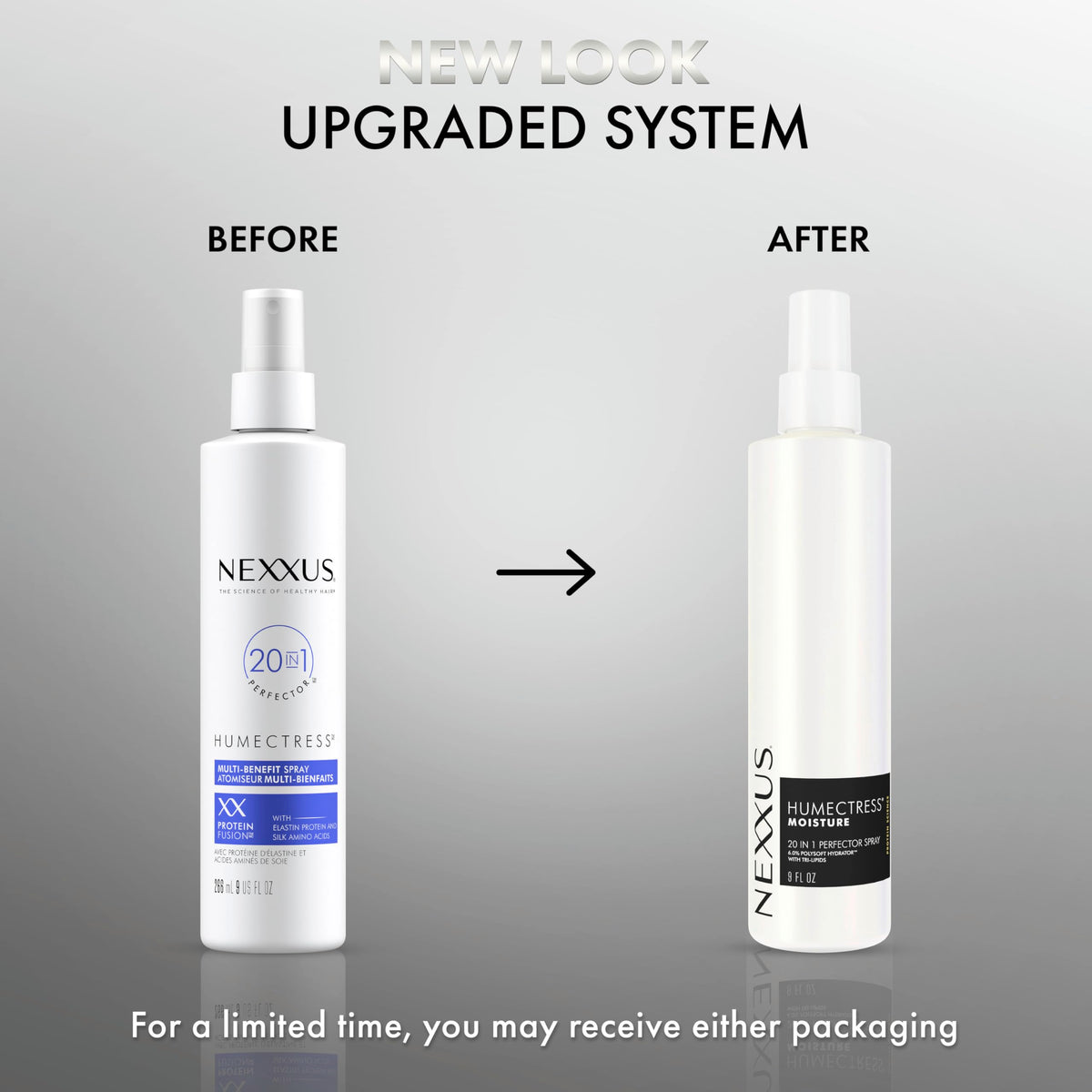 Nexxus product texture on finger showing lightweight, non-greasy benefit