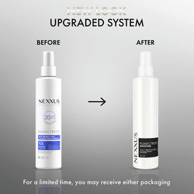 Nexxus product texture on finger showing lightweight, non-greasy benefit