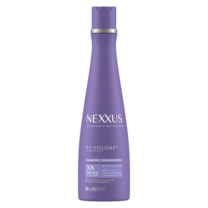 Nexxus front packaging showing 13.5 oz bottle and branding for easy identification