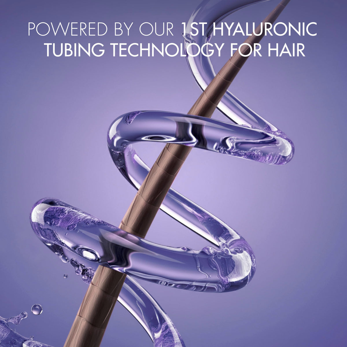 Nexxus ingredient focus hyaluronic acid and collagen protein showing science-forward benefit