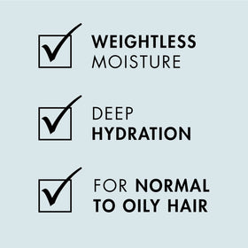 Nexxus glycerin and Aquabank ingredient visualization showing hydration benefit