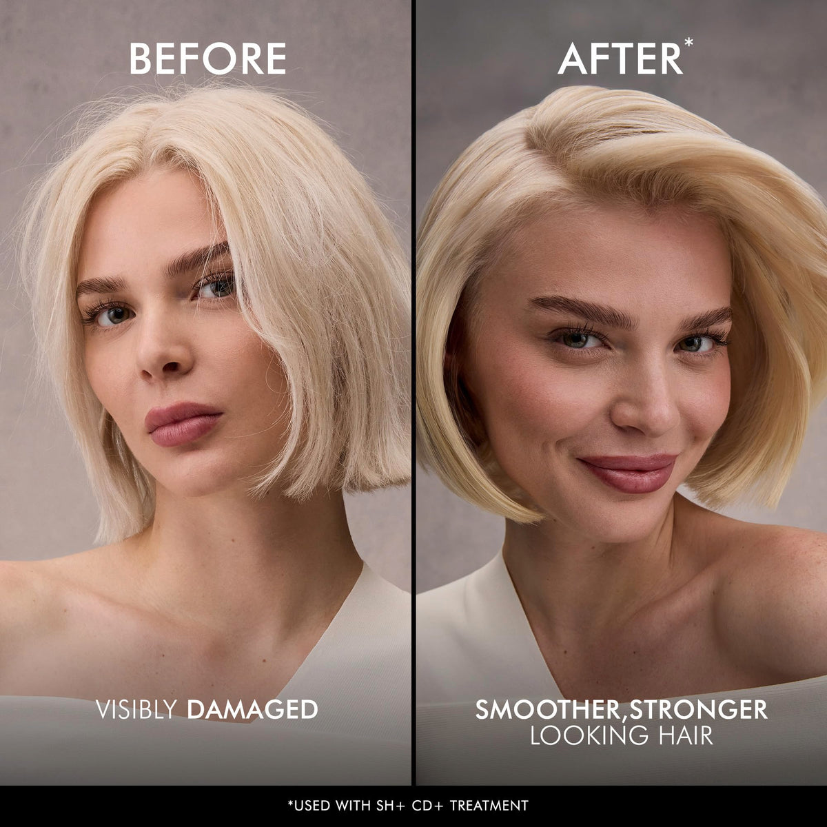 Nexxus KERAPHIX paired with conditioner for system results