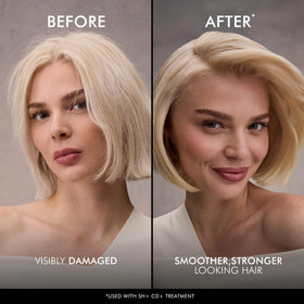 Nexxus KERAPHIX paired with conditioner for system results