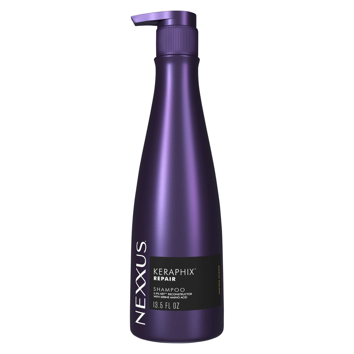 Nexxus KERAPHIX front packaging showing product benefits