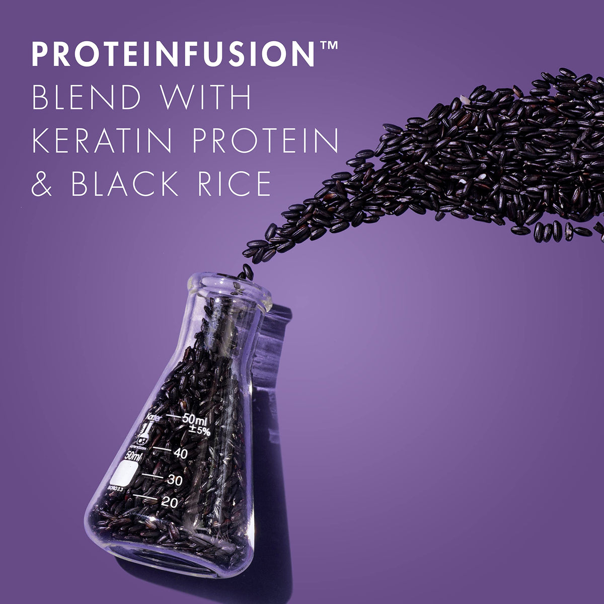 Nexxus KERAPHIX label close-up highlighting keratin and amino acid benefits