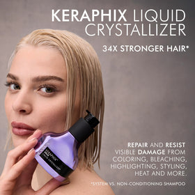 Nexxus texture dispensed on palm illustrates lightweight, non-greasy hydration
