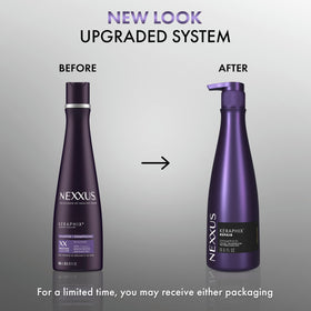 Nexxus KERAPHIX shampoo lather texture for deep moisture