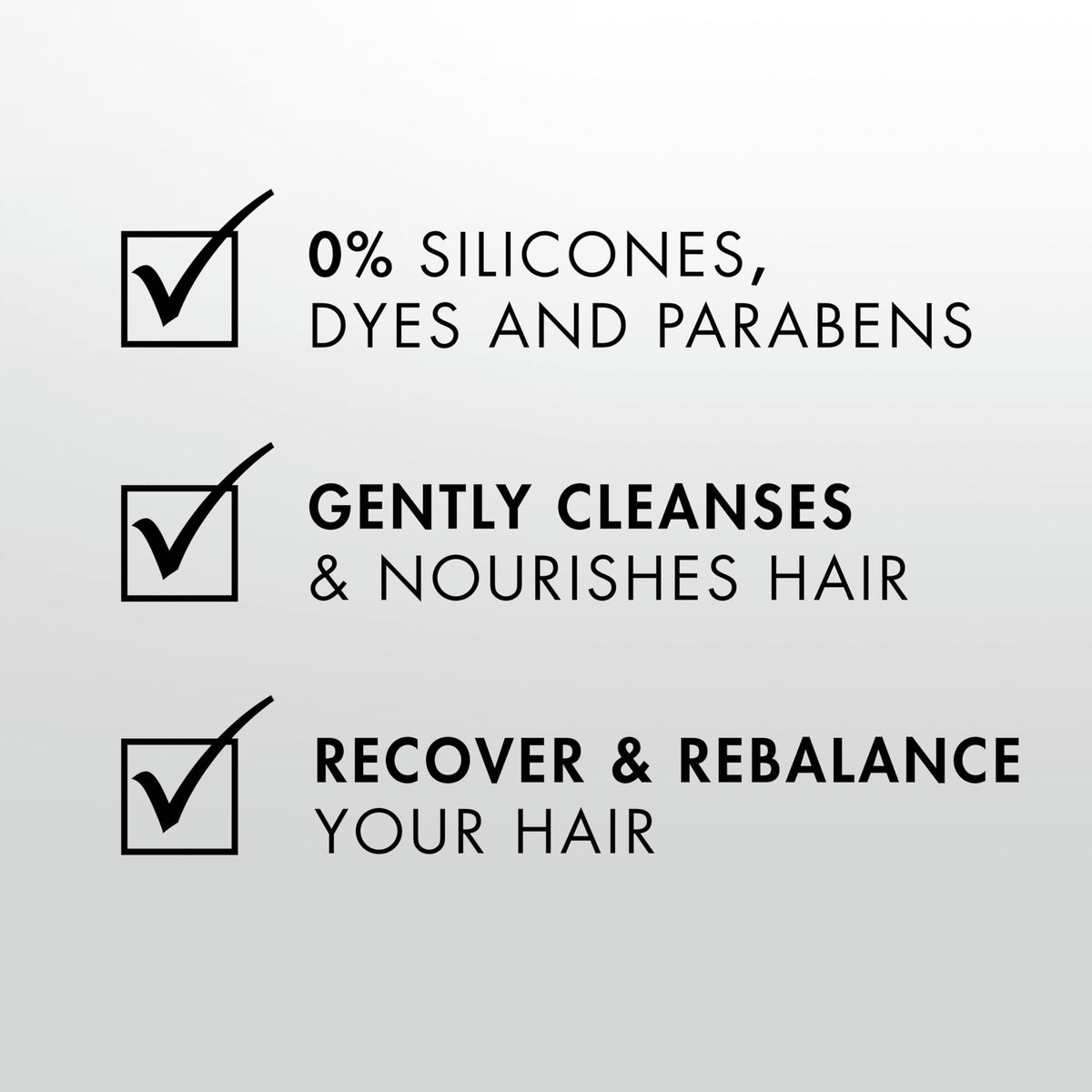 Nexxus label close-up highlighting ProteinFusion ingredients