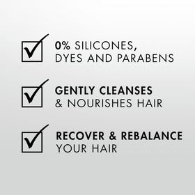 Nexxus label close-up highlighting ProteinFusion ingredients
