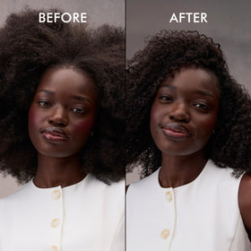 Nexxus label close-up featuring STYLEPROTECT Technology for frizz control
