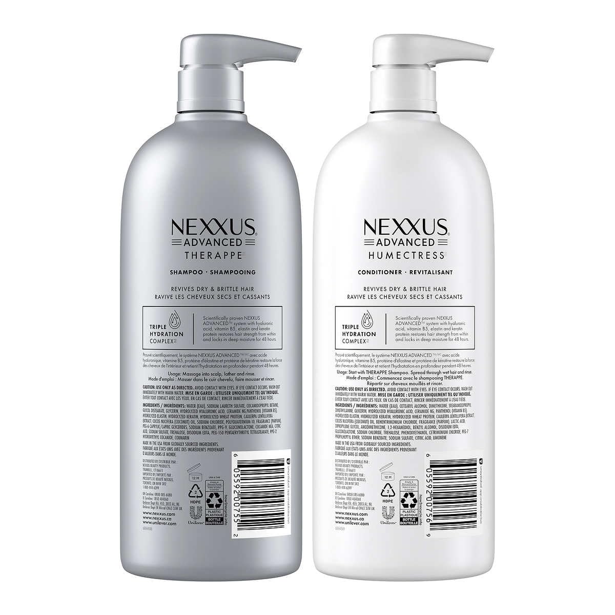 Nexxus creamy lather texture close-up showing gentle effective cleansing