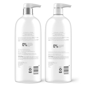 Nexxus shampoo lather close-up cleanses buildup effectively