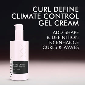 Nexxus styled waves after use showing defined frizz-free curls