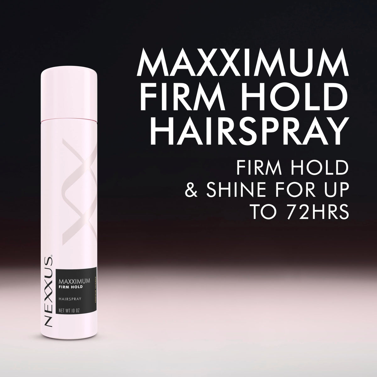 Nexxus fine mist texture over styled hair offering weightless flexible hold