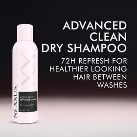 Nexxus dry shampoo spray texture cloud demonstrating invisible finish