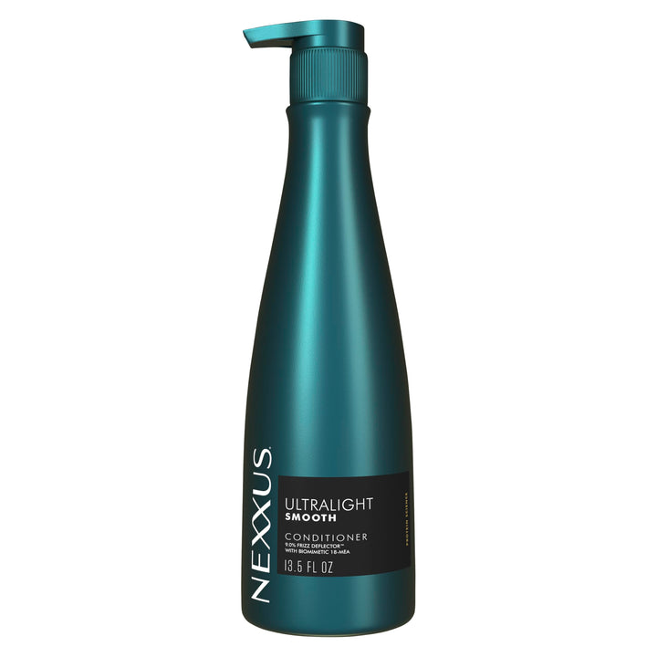Nexxus front bottle view showing sleek packaging and clear product benefits