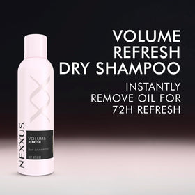 Nexxus aerosol mist close-up demonstrating fine spray for even application