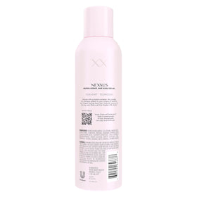 Nexxus side label with ingredient details and benefits for informed choice