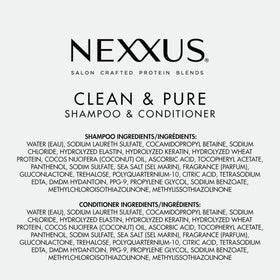 Nexxus paired with scalp scrub and oil for full detox system