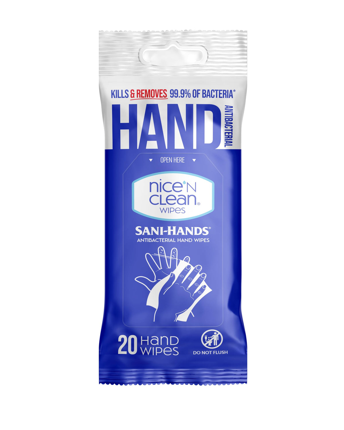 Nice 'N Clean wipes on kitchen counter in family setting showing quick cleanup benefit