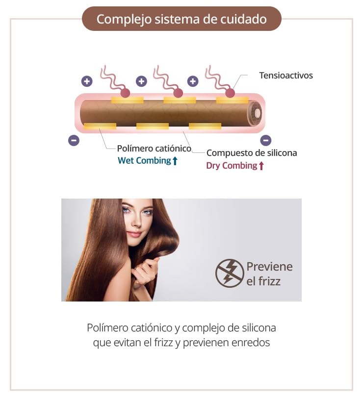N'iceshop Atomy conditioner creamy texture close-up showing smooth slip for detangling benefit
