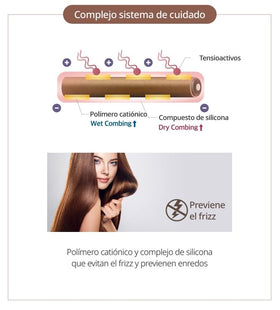 N'iceshop Atomy conditioner creamy texture close-up showing smooth slip for detangling benefit