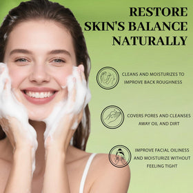 Nichalous ingredients label close-up highlighting tea tree and coconut oils