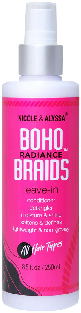 Nicole & Alyssa front bottle view showing label and lightweight formula benefit