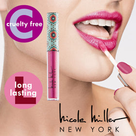 Nicole Miller close-up applicator tip showing smooth coverage and precise application