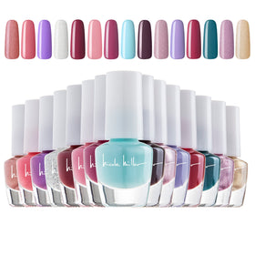 Nicole Miller front box display shows full 15-piece set and gifting appeal