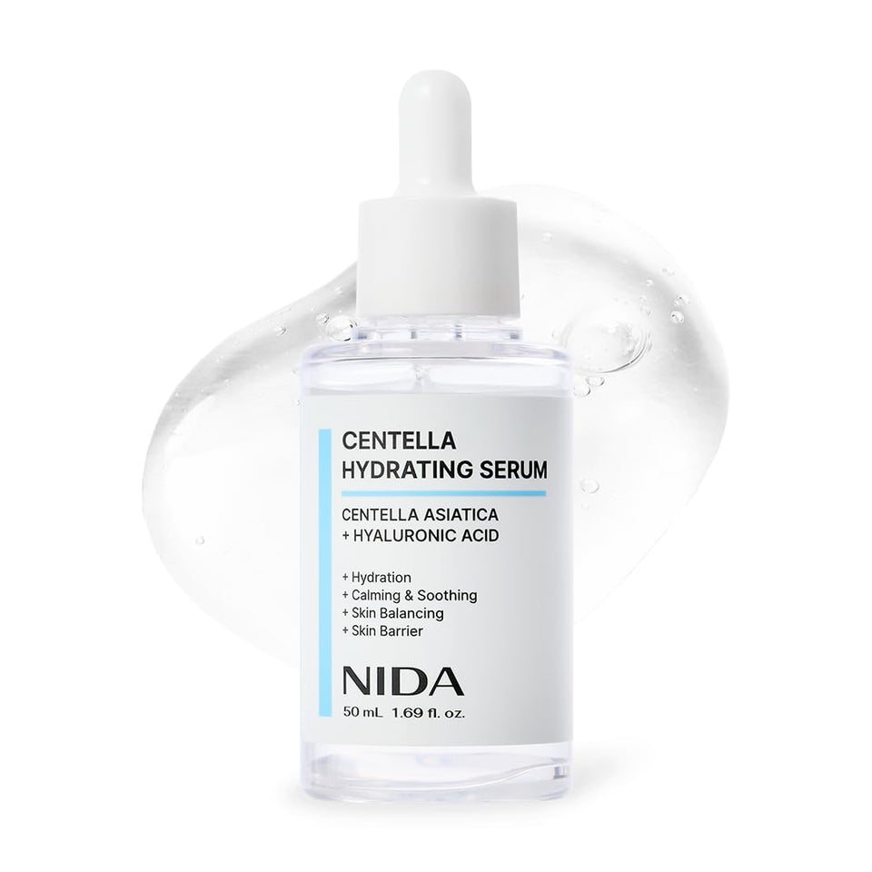 NIDA front packaging shot showing bottle and clear branding for shelf appeal