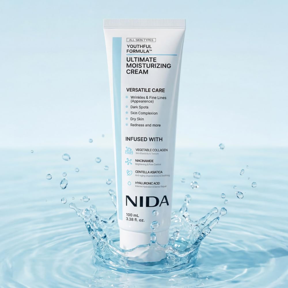 NIDA ingredient focus centella and niacinamide highlighting soothing benefit