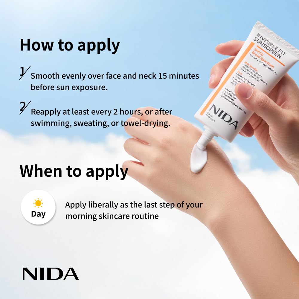 NIDA label ingredient panel showcasing vitamin-enriched hydration