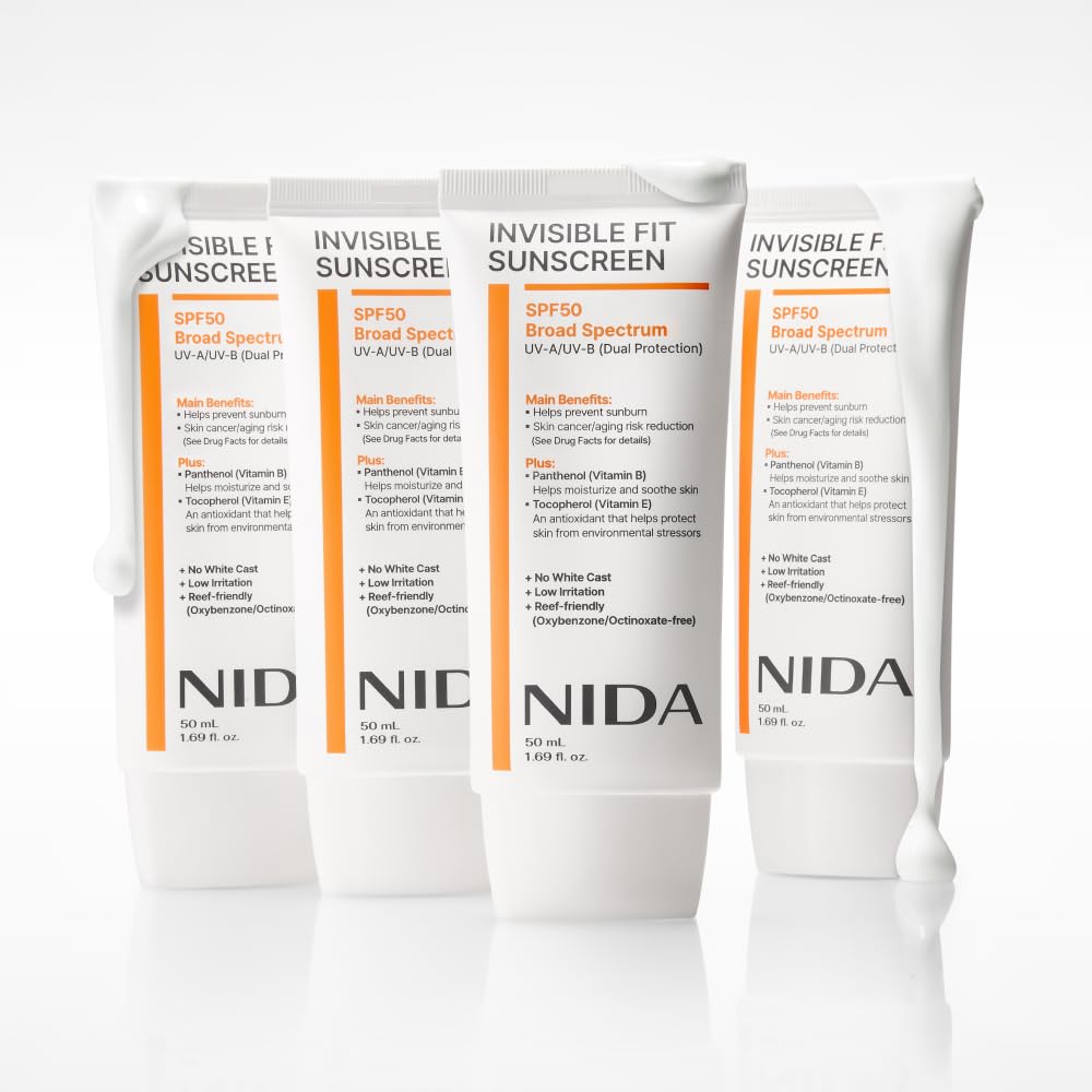 NIDA lifestyle outdoor use portrait showing daily broad-spectrum protection