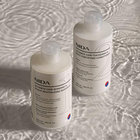 NIDA back label detail showing ingredient callouts and usage guidance