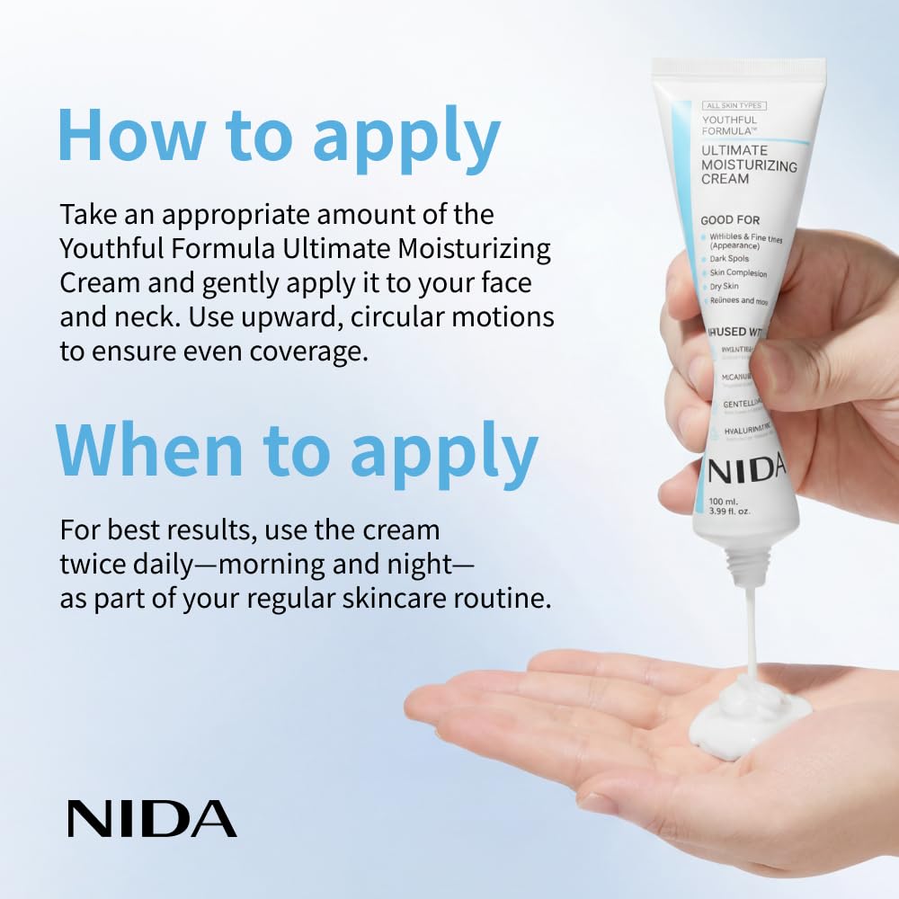 NIDA packaging label closeup showing ingredients and Korean manufacturing