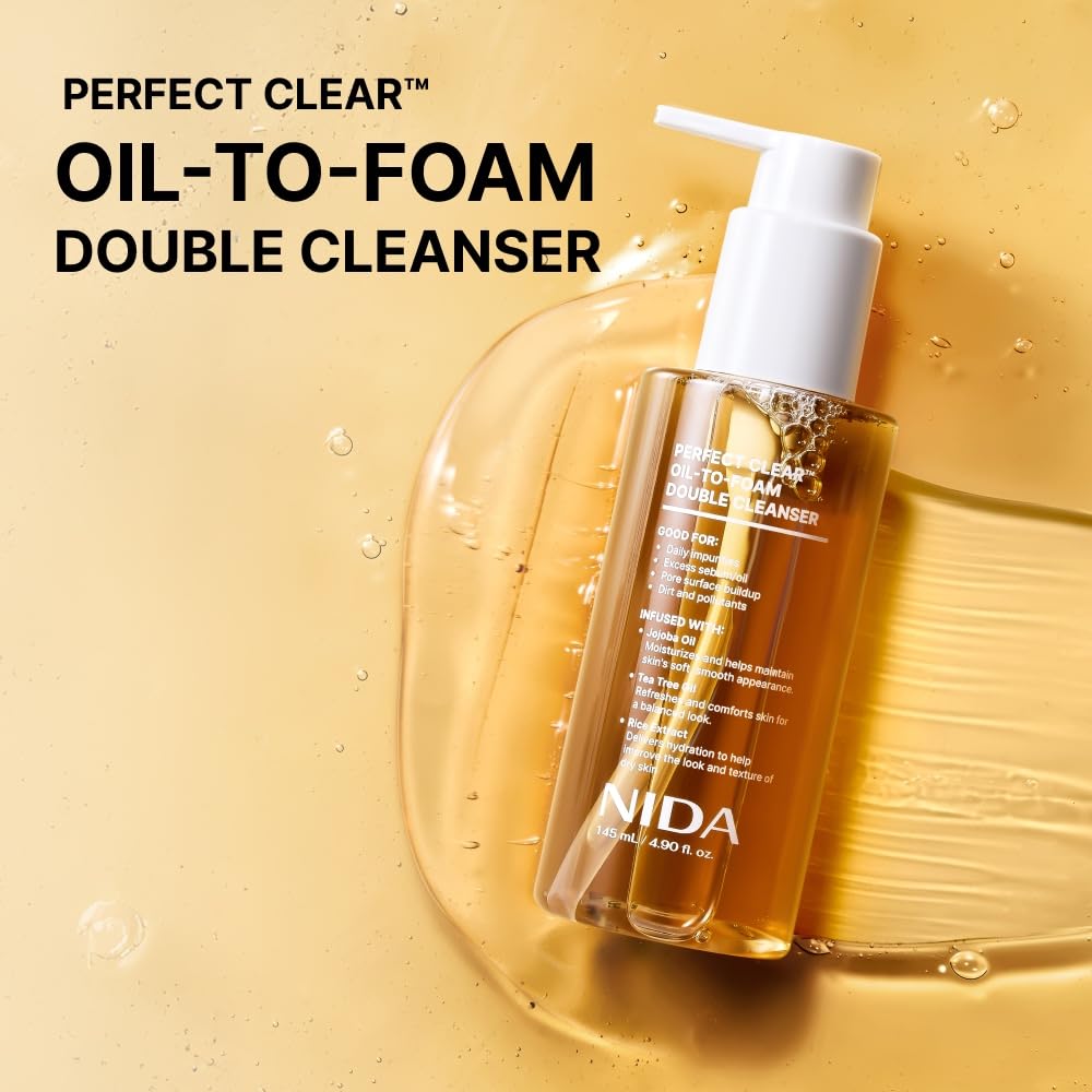 NIDA pump dispenser close-up for easy, mess-free application