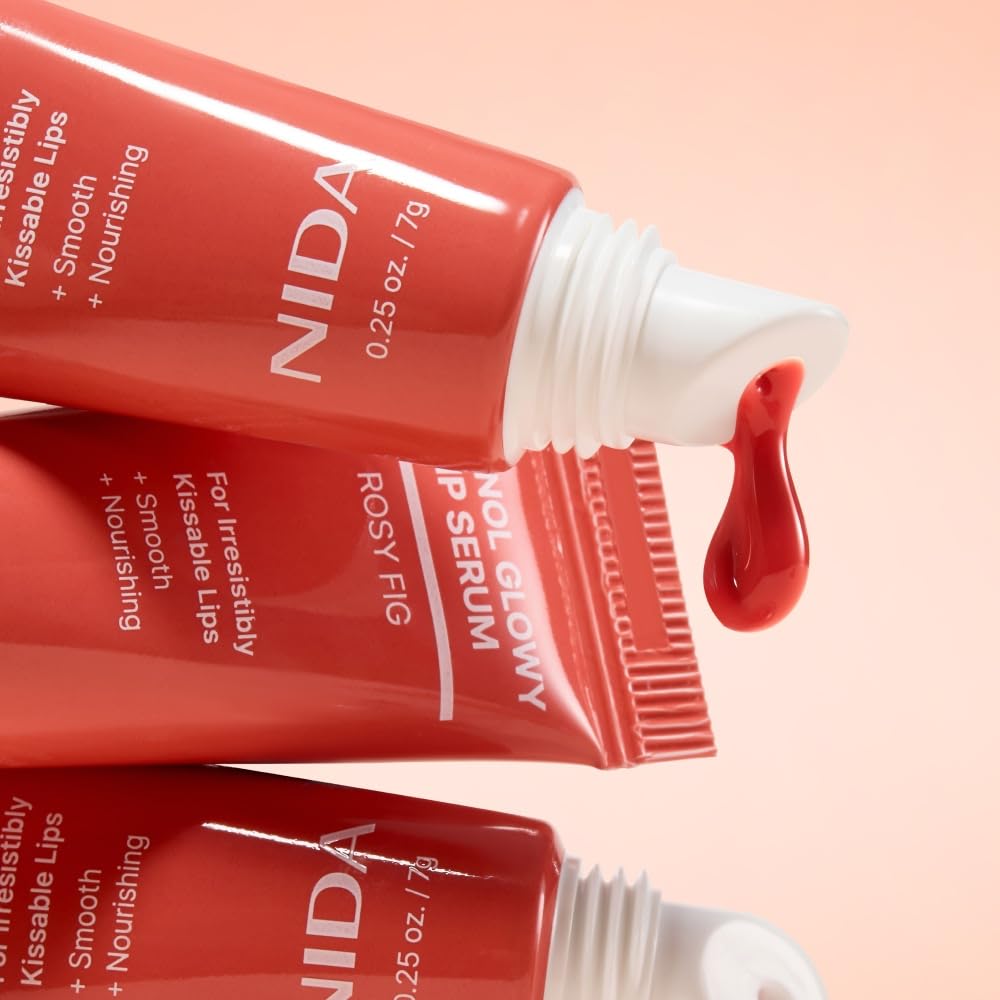 NIDA product flatlay with skincare items showing how it fits into routines