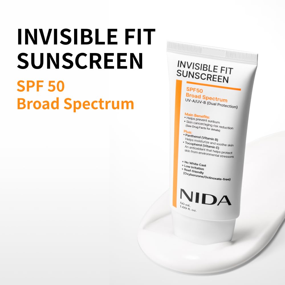 NIDA texture close-up creamy finish demonstrating lightweight blendability