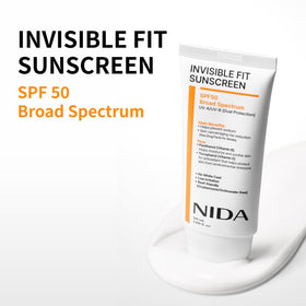NIDA texture close-up creamy finish demonstrating lightweight blendability