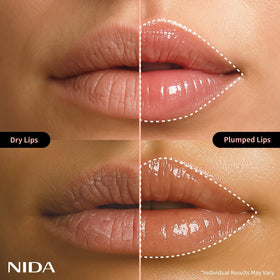 NIDA tube beside coin for scale indicating compact 0.25 oz travel-friendly size