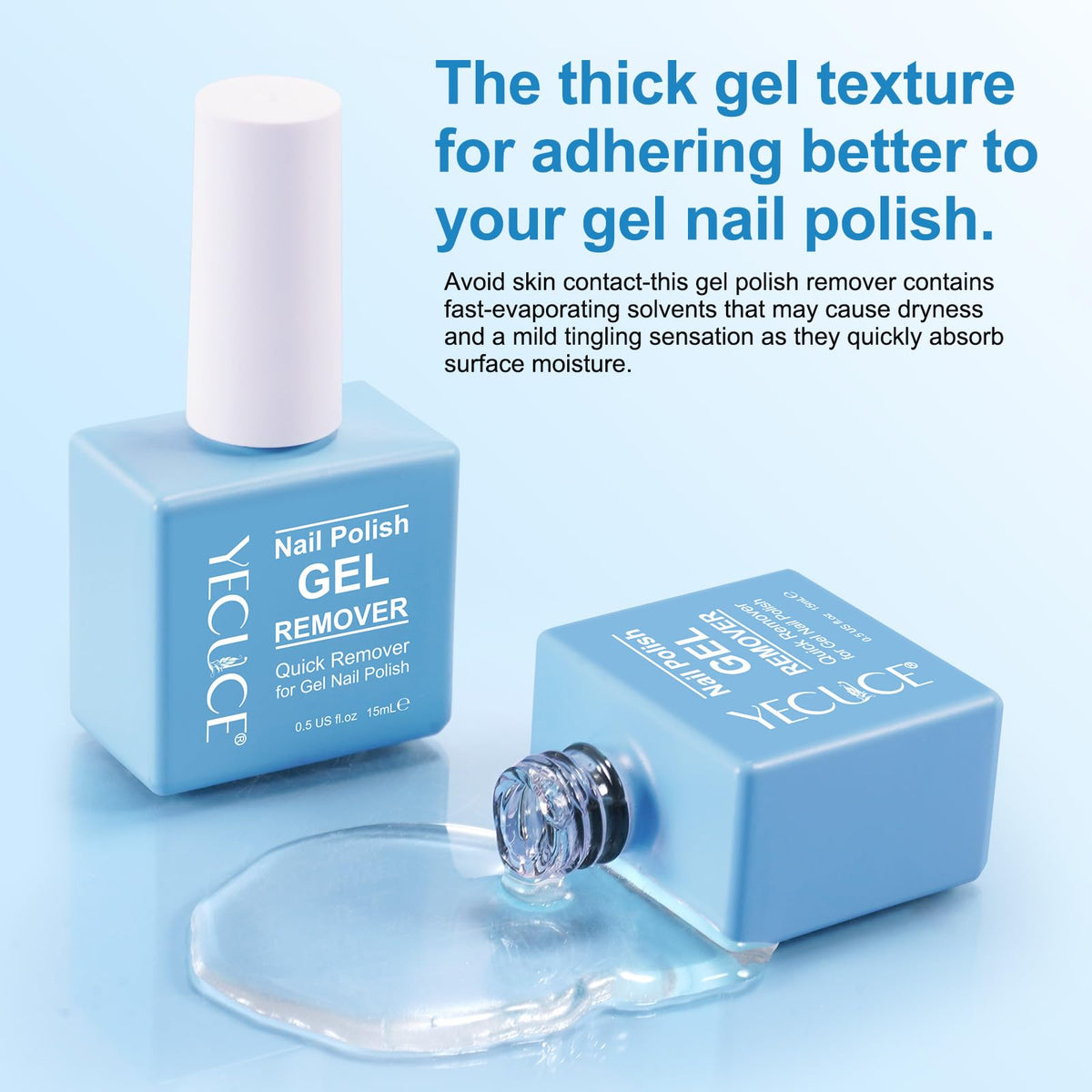 NIFEISHI applicator tip dispensing thin layer for precise, no-mess removal