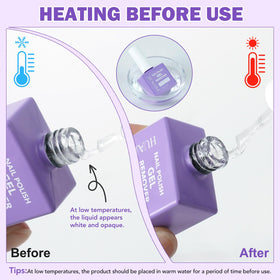 NIFEISHI bottle cap and brush detail showing controlled application benefit