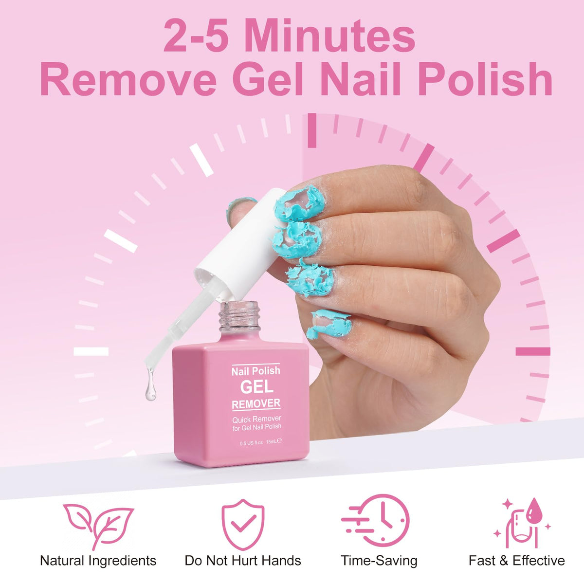 NIFEISHI close-up brush applicator demonstrating precise application and less mess