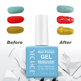 NIFEISHI gel remover inside travel pouch illustrating portability benefit