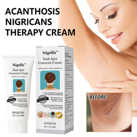 Nigrifix being applied to underarm demonstrating targeted use and gentle feel
