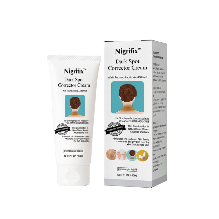 Nigrifix front tube showing packaging and product identity for easy recognition