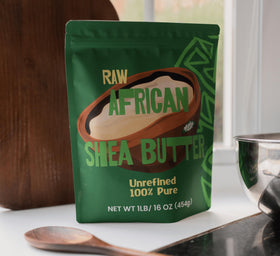 Nimba Foods soap making setup with shea butter and oils showing formulation versatility